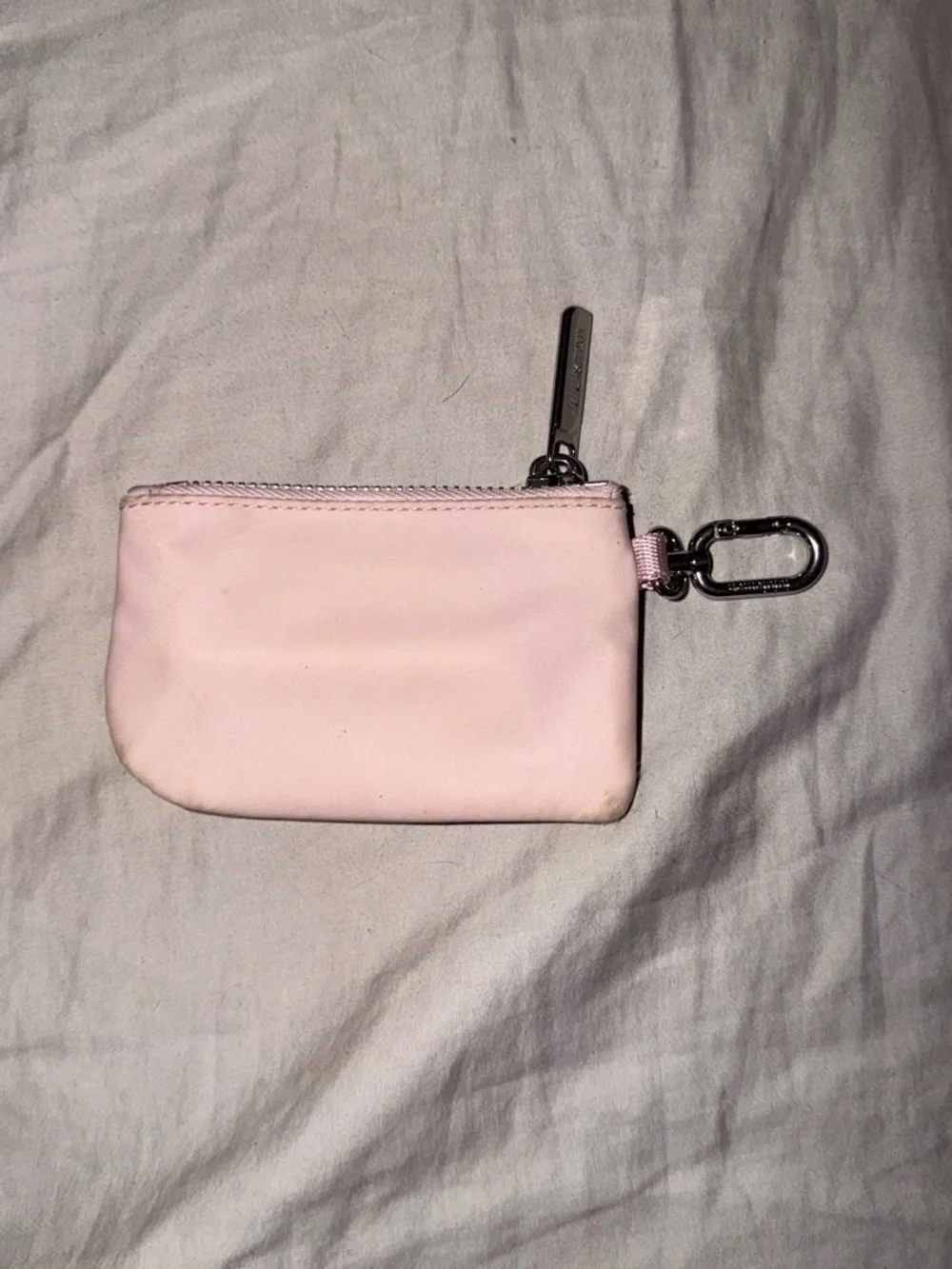 lululemon athletica Light Pink Key & Card Holder with Clip